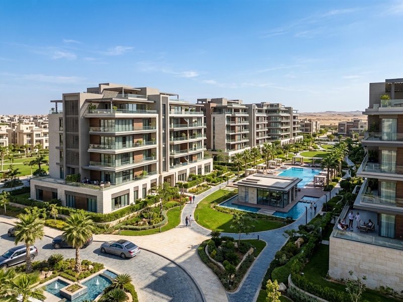 مشروع استثماري سكني في القاهرة الجديدة